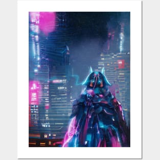 Cyber samurai... Posters and Art